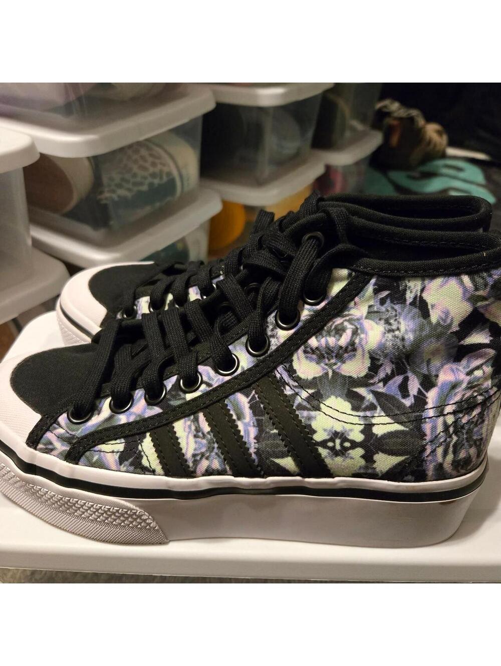 Adidas Women's Multi and Black Trainer